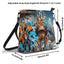 Womens PU Bucket Bag Shoulder Bag - Cliffhanger Unlimited